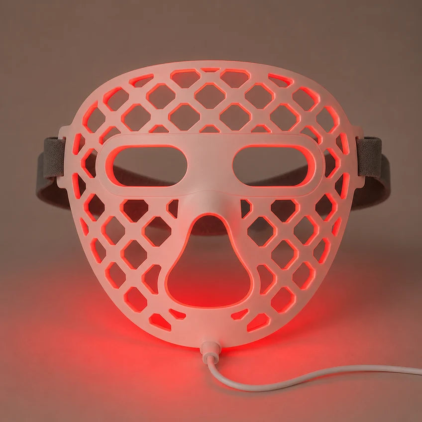 Wizard Research LED Light Therapy Face Mask for Younger Looking Skin