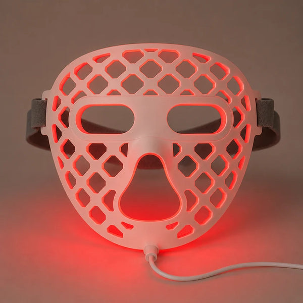 Wizard Research LED Light Therapy Face Mask for Younger Looking Skin